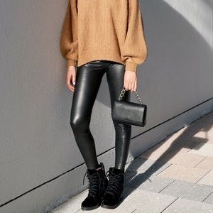 Faux Leather Leggings